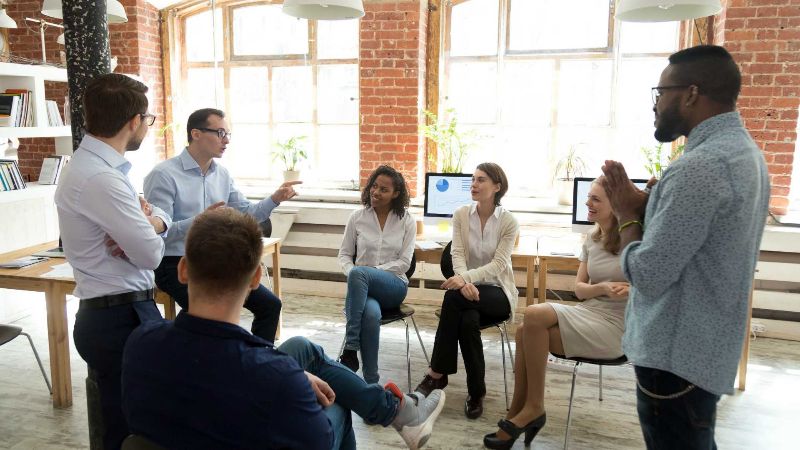 A facilitated learning group