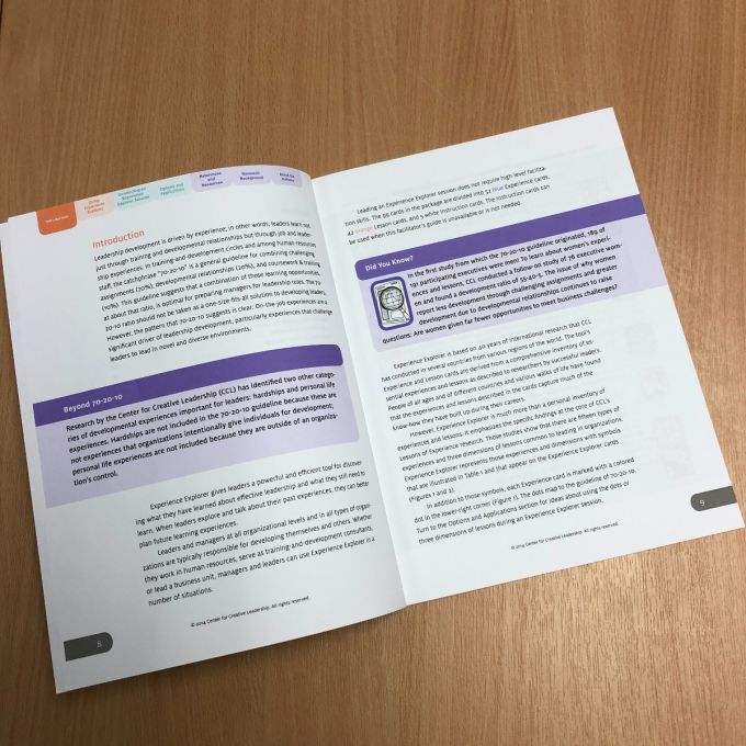 CCL Experience Explorer Facilitator Set