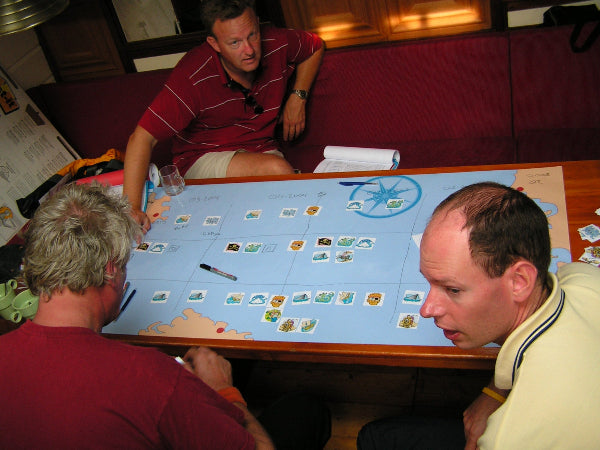 Voyage Mapping (standard hardback version) in use