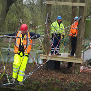 Participants Crossing a Webmaster Bridge