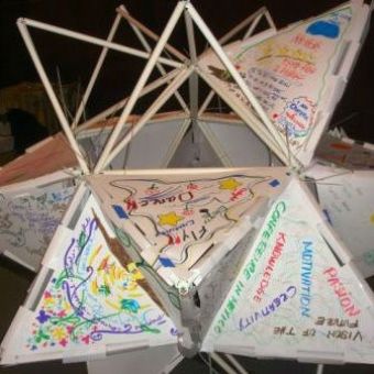 Partially completed Reach for a Star activity
