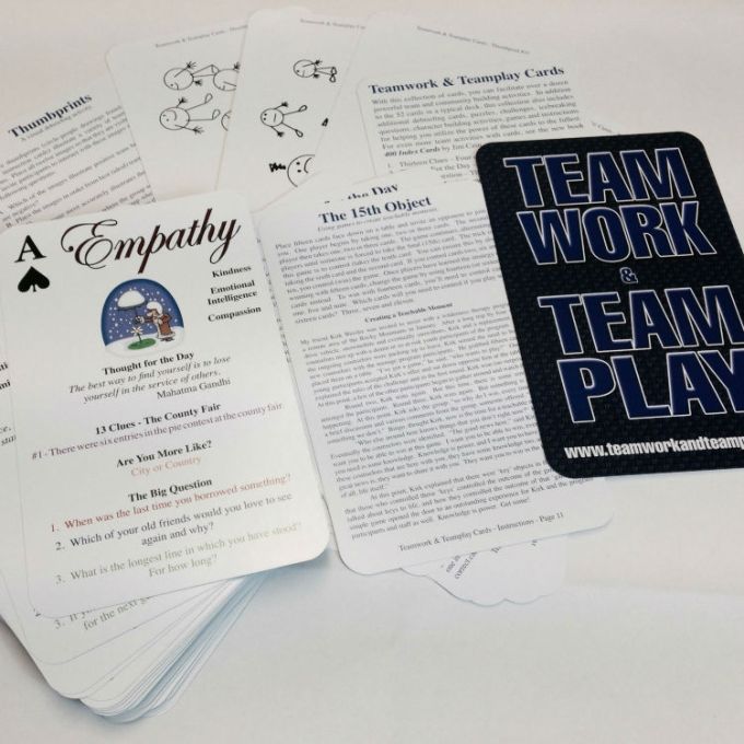Team Player Card Message Teamwork & Teamplay Cards – RSVP Design