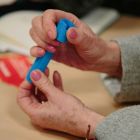Client using the Mystery Object activity 