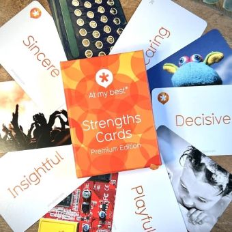 At My Best Strengths Premium Edition Card Deck