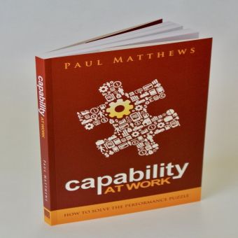 Capability at Work book front by Paul Mathews