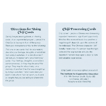 Instructions for Chiji Processing Cards