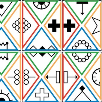 Example tiles for online version of Simbols experiential learning activity