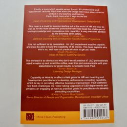 Capability at Work book back by Paul Mathews