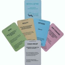 Intermediate GROW Model Coaching Cards materials