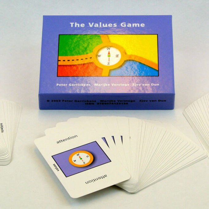 Contents picture for The Values Game experiential learning activity