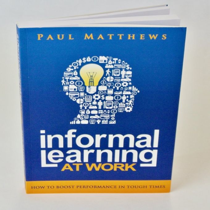 Informal Learning at Work book front by Paul Mathews