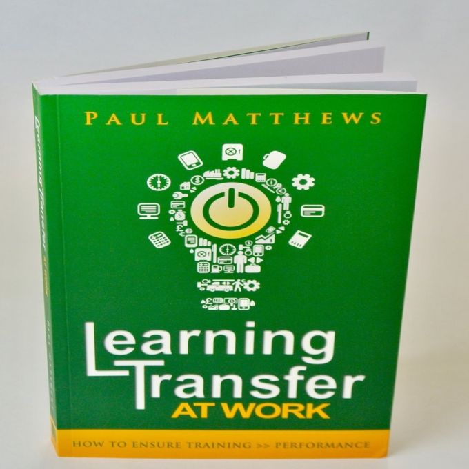 Learning Transfer Book front by Paul Mathews