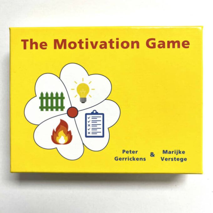 The Motivation Game card box
