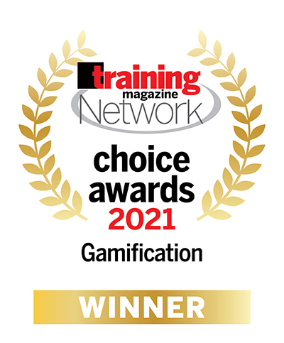 Training Magazine Network Choice Awards - Gamification 2020